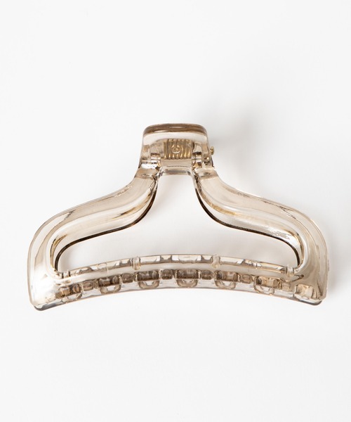 WEGO（ウィゴー）の「WEGO/クリアバンスクリップ（バレッタ/ヘアクリップ・レディース・ブラック/パープル・FREE）」の5枚目の写真