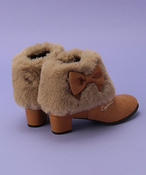 by LOVEiT（バイラビット）の「3WAYブーティ【もこもこ】（ブーツ・キッズ・ベージュ/ブラック・23cm/21cm/22cm/24cm）」の7枚目の写真