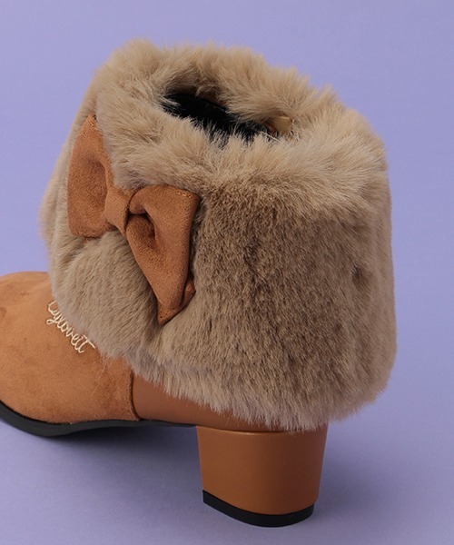 by LOVEiT（バイラビット）の「3WAYブーティ【もこもこ】（ブーツ・キッズ・ベージュ/ブラック・23cm/21cm/22cm/24cm）」の11枚目の写真