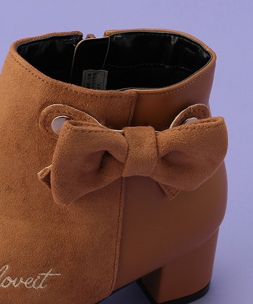 by LOVEiT（バイラビット）の「3WAYブーティ【もこもこ】（ブーツ・キッズ・ベージュ/ブラック・23cm/21cm/22cm/24cm）」の13枚目の写真