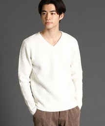 HIDEAWAYS NICOLE | リンクス バスケット Vネック ニット(ニット/セーター)