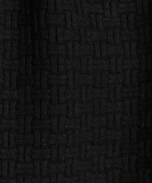 HIDEAWAYS NICOLE（ハイダウェイニコル）の「リンクス バスケット Vネック ニット（ニット/セーター・メンズ・ブラック/ネイビー/オフホワイト/ボルドー・MEDIUM/LARGE/X-LARGE）」の14枚目の写真