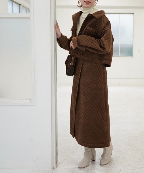 Cheek（チーク）の「キルティングジャケット（セットアップ）」 - WEAR