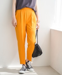 Chaco closet | センタープレスカラータックテーパードパンツ(スラックス)