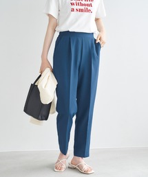 Chaco closet | センタープレスカラータックテーパードパンツ(スラックス)