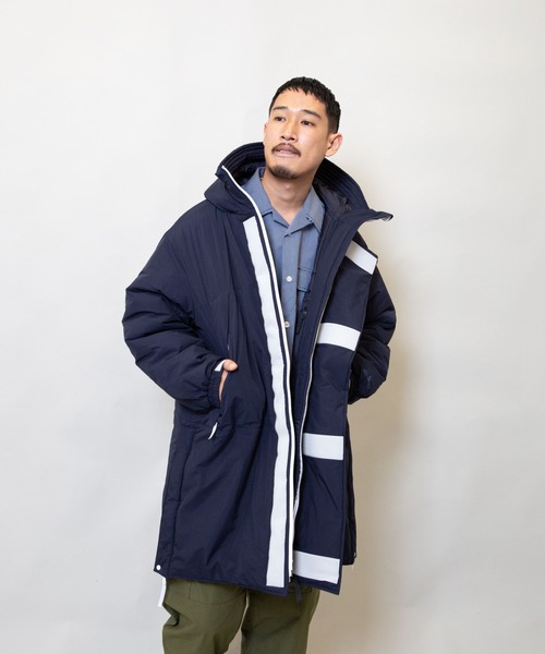UNION(UNION TOKYO)(ユニオン)の「UNION HOODED PRIMALOFT JACKET by WILD THINGS ユニオン ワイルドシングス(その他アウター・メンズ・オリーブ/ダークネイビー・SMALL/MEDIUM/LARGE/X-LARGE)」の13枚目の写真
