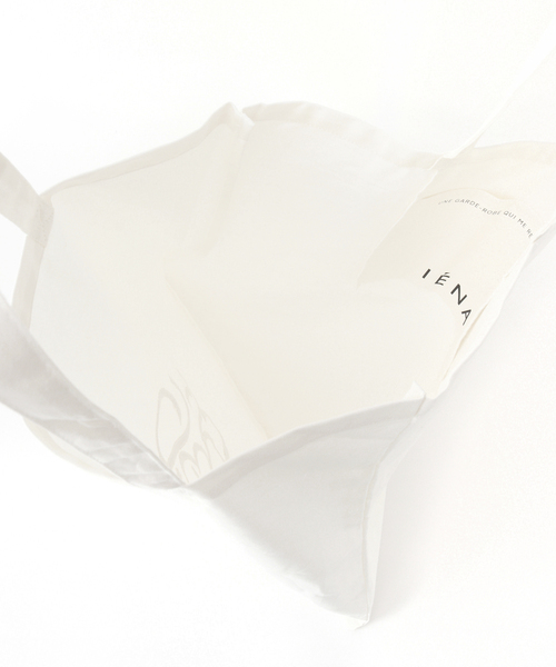 IENA(イエナ)の「IENA エコバッグ L(エコバッグ/サブバッグ・レディース・ホワイト・9)」の6枚目の写真