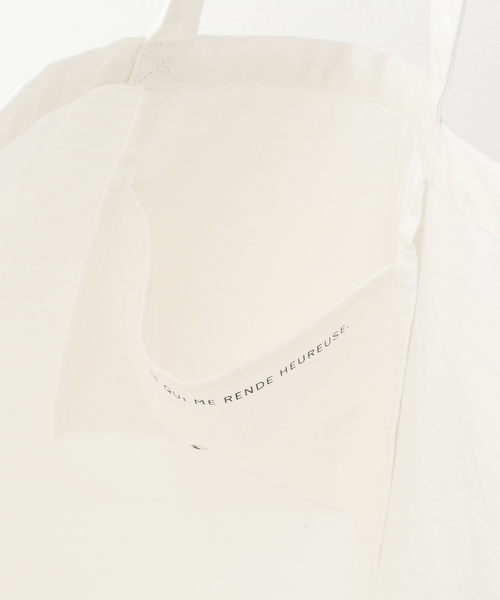 IENA(イエナ)の「IENA エコバッグ L(エコバッグ/サブバッグ・レディース・ホワイト・9)」の7枚目の写真