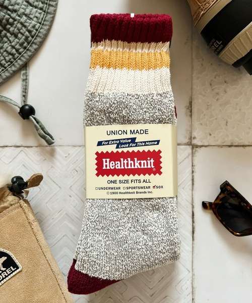 Healthknit（ヘルスニット）の「【Healthknit】ヘビーウェイトクルーソックス  / 3PACK SET SOCKS（ソックス/靴下・メンズ・ホワイト系2/ホワイト/グレー系/ホワイト系3/ホワイト系1/その他/ホワイト系4・FREE/SMALL）」の6枚目の写真