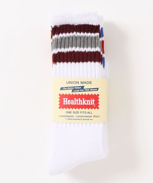 Healthknit（ヘルスニット）の「【Healthknit】ヘビーウェイトクルーソックス  / 3PACK SET SOCKS（ソックス/靴下・メンズ・ホワイト系2/ホワイト/グレー系/ホワイト系3/ホワイト系1/その他/ホワイト系4・FREE/SMALL）」の20枚目の写真