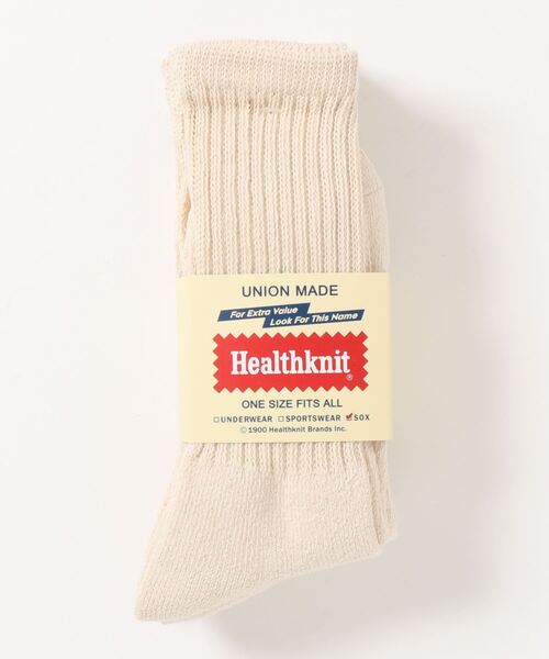 Healthknit（ヘルスニット）の「【Healthknit】ヘビーウェイトクルーソックス  / 3PACK SET SOCKS（ソックス/靴下・メンズ・ホワイト系2/ホワイト/グレー系/ホワイト系3/ホワイト系1/その他/ホワイト系4・FREE/SMALL）」の21枚目の写真
