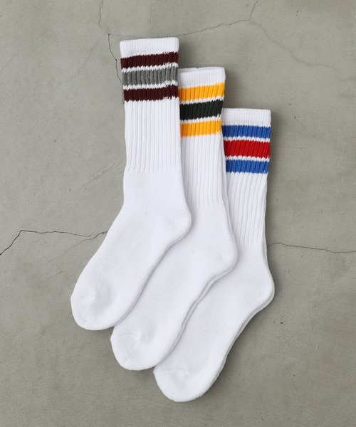 Healthknit（ヘルスニット）の「【Healthknit】ヘビーウェイトクルーソックス  / 3PACK SET SOCKS（ソックス/靴下・メンズ・ホワイト系2/ホワイト/グレー系/ホワイト系3/ホワイト系1/その他/ホワイト系4・FREE/SMALL）」の10枚目の写真