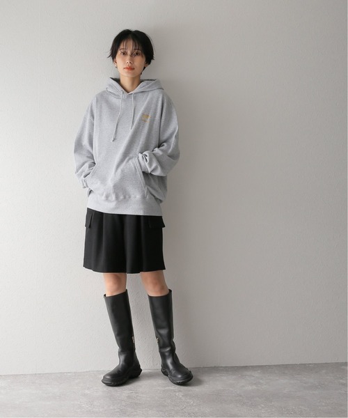 JOURNAL STANDARD(ジャーナルスタンダード)の「【NOODLE JOURNAL/ヌードル ジャーナル】フォトスウェット フーディ(パーカー・レディース・チャコールグレー/ブラック・LARGE/X-LARGE)」の6枚目の写真