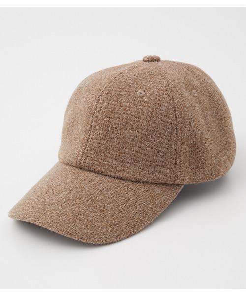 AZUL by moussy（アズールバイマウジー）の「BRUSHED CORDUROY CAP/ケミカルコーデュロイキャップ（キャップ・レディース・チャコールグレー/ブラウン/ライトベージュ・FREE）」の2枚目の写真