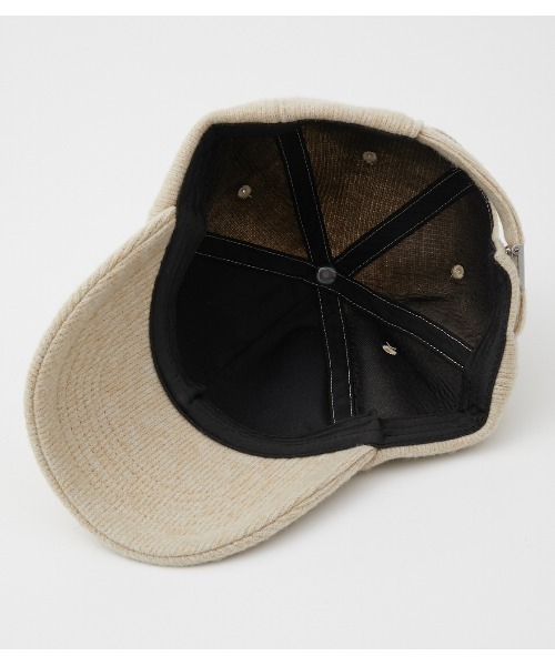 AZUL by moussy（アズールバイマウジー）の「BRUSHED CORDUROY CAP/ケミカルコーデュロイキャップ（キャップ・レディース・チャコールグレー/ブラウン/ライトベージュ・FREE）」の18枚目の写真