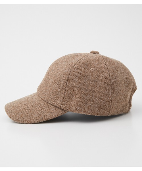 AZUL by moussy（アズールバイマウジー）の「BRUSHED CORDUROY CAP/ケミカルコーデュロイキャップ（キャップ・レディース・チャコールグレー/ブラウン/ライトベージュ・FREE）」の9枚目の写真