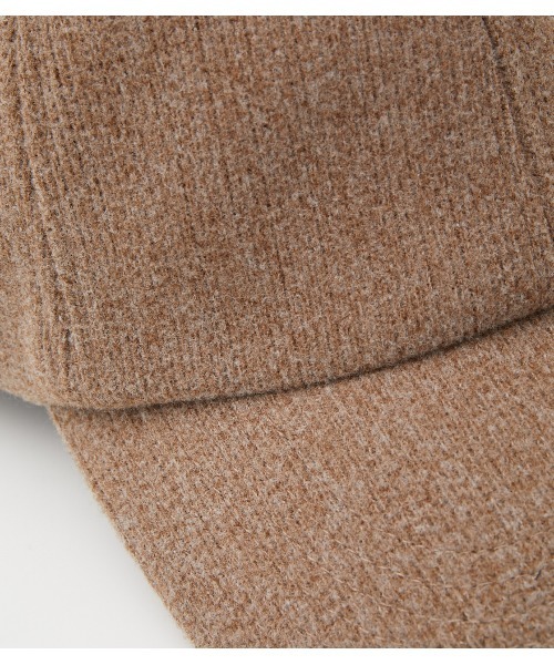 AZUL by moussy（アズールバイマウジー）の「BRUSHED CORDUROY CAP/ケミカルコーデュロイキャップ（キャップ・レディース・チャコールグレー/ブラウン/ライトベージュ・FREE）」の12枚目の写真