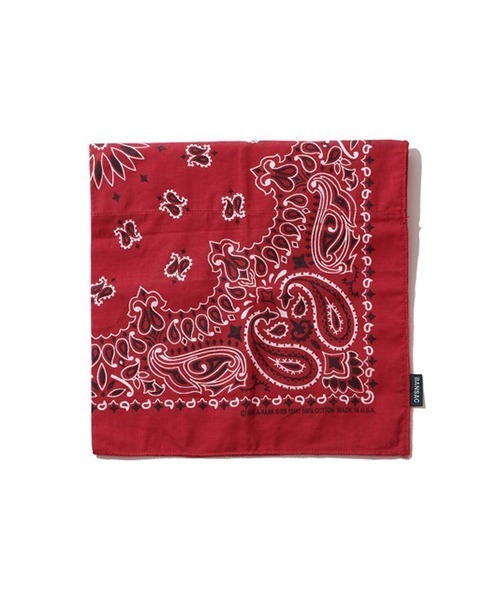 HAV-A-HANK（ハバハンク ）の「BANSAC バンサック HAV-A-HANK ハバハンク バンダナ エコバッグ ソリッド&ネオンカラー（エコバッグ/サブバッグ・メンズ・ホワイト/ブラック/グリーン/ネイビー/イエロー/レッド/オレンジ/ミント/イエロー系/ピンク/ライトオレンジ系/ターコイズブルー/プラム/ダークグリーン・FREE）」の16枚目の写真