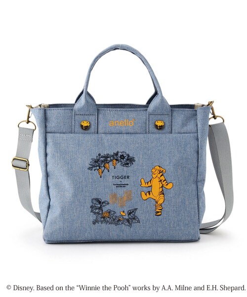セール Anello Disney Collection Pooh 2wayミニトート トートバッグ Its Demo イッツデモ のファッション 通販 Zozotown