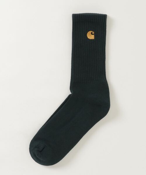 Carhartt WIP（カーハートダブリューアイピー）の「CHASE SOCKS（ソックス/靴下・メンズ・ライトパープル/ブラック/ダークグリーン/ヘザーグレー/オレンジ/ホワイト・ONE SIZE）」の5枚目の写真