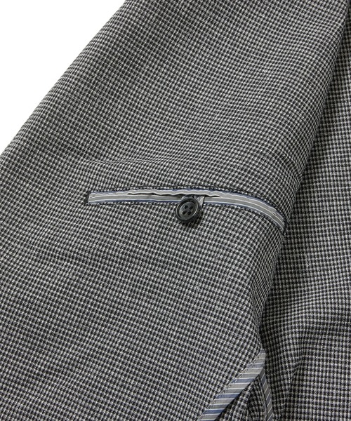 MEN'S BIGI(メンズビギ)の「強撚先染ドビージャケット(テーラードジャケット・メンズ・ネイビー/ブラック系その他/ブルー系その他・01/02/03/04)」の16枚目の写真
