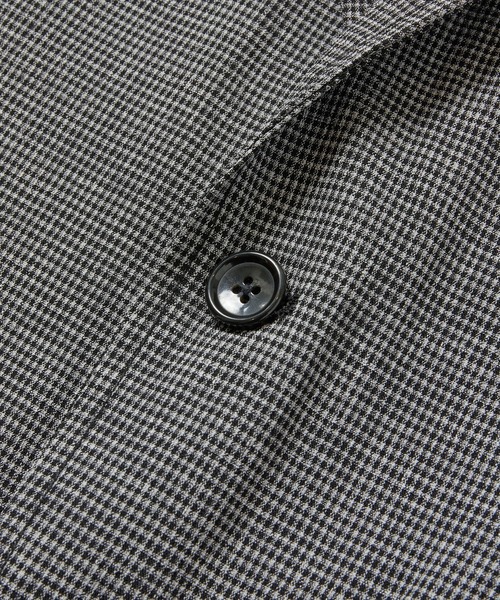 MEN'S BIGI(メンズビギ)の「強撚先染ドビージャケット(テーラードジャケット・メンズ・ネイビー/ブラック系その他/ブルー系その他・01/02/03/04)」の13枚目の写真