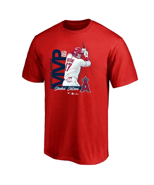 Mlb ロサンゼルス エンゼルス 大谷翔平 21mvp受賞記念 Tシャツ Tシャツ カットソー Mlb メジャーリーグベースボール のファッション通販 Zozotown