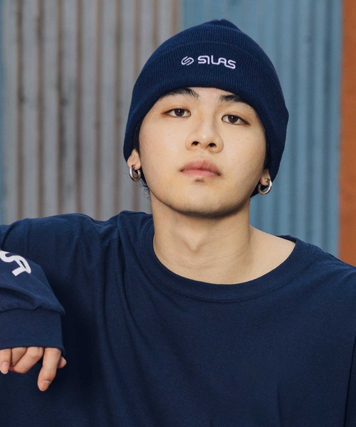 SILAS（サイラス）の「PLANE KNIT WATCH　サイラスプレーンニットワッチ（ニットキャップ/ビーニー・メンズ・ネイビー/ブラウン/ブラック・ONE SIZE）」の12枚目の写真
