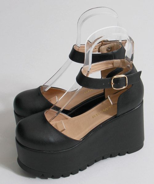 WEGO（ウィゴー）の「WEGO/セパレートサンダル（サンダル・レディース・ホワイト/ブラック・LARGE/MEDIUM）」の5枚目の写真