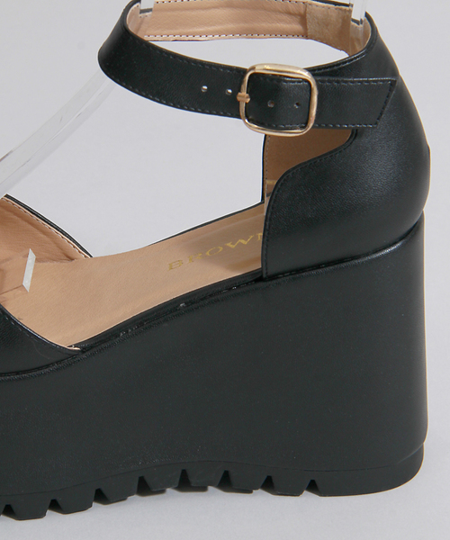 WEGO（ウィゴー）の「WEGO/セパレートサンダル（サンダル・レディース・ホワイト/ブラック・LARGE/MEDIUM）」の9枚目の写真