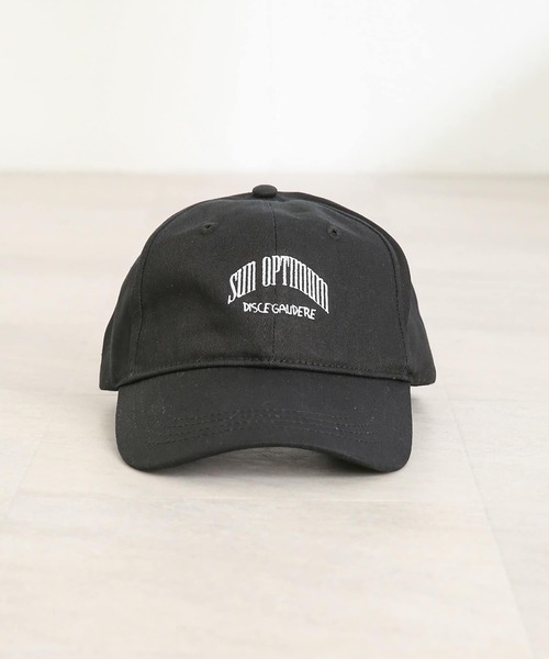 SENSE OF PLACE by URBAN RESEARCH(センスオブプレイスバイアーバンリサーチ)の「ベーシックロゴシシュウキャップ(キャップ・メンズ・アイボリー/ブラック/ネイビー/その他1・ONE)」の2枚目の写真