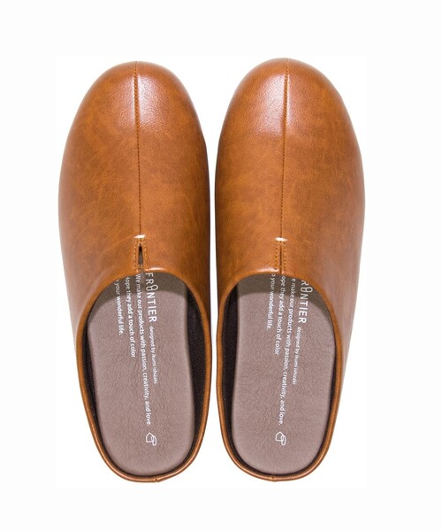 FREAK'S STORE（フリークスストア）の「FRONTIER/フロンティア room's（ルームシューズ/スリッパ・メンズ・ホワイト/ダークブラウン/アイボリー/グレー/レッド/カーキ/キャメル/ネイビー/ブラック・FREE/SMALL/MEDIUM/LARGE/X-LARGE）」の8枚目の写真