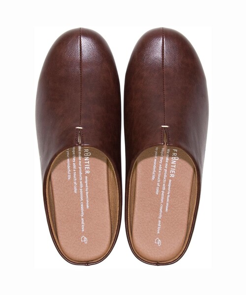 FREAK'S STORE（フリークスストア）の「FRONTIER/フロンティア room's（ルームシューズ/スリッパ・メンズ・ホワイト/ダークブラウン/アイボリー/グレー/レッド/カーキ/キャメル/ネイビー/ブラック・FREE/SMALL/MEDIUM/LARGE/X-LARGE）」の12枚目の写真