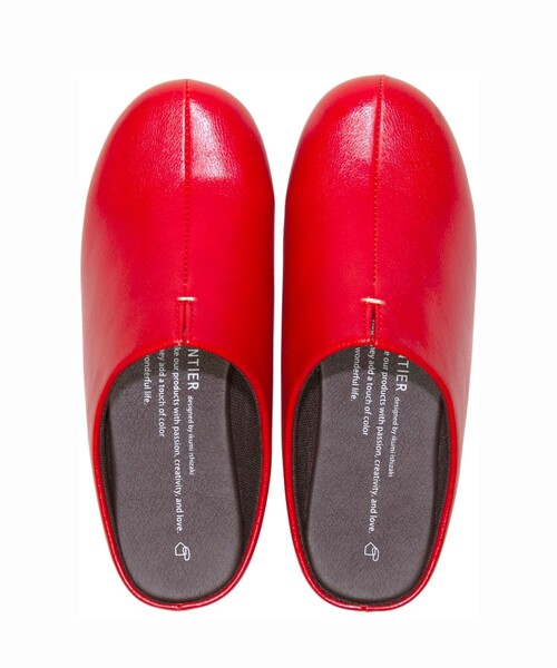 FREAK'S STORE（フリークスストア）の「FRONTIER/フロンティア room's（ルームシューズ/スリッパ・メンズ・ホワイト/ダークブラウン/アイボリー/グレー/レッド/カーキ/キャメル/ネイビー/ブラック・FREE/SMALL/MEDIUM/LARGE/X-LARGE）」の10枚目の写真