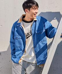 coen | シェフシャツ"CHEF SHIRTS" 22SS(セットアップ対応/デニム)(シャツ/ブラウス)