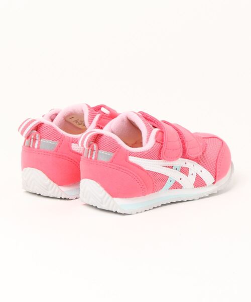 SUKUSUKU（スクスク）の「ASICS KIDS（アシックス キッズ） アイダホ MINI 4（スニーカー・キッズ・ピンク・16.5cm/17.5cm/18.5cm/19.5cm/16.0cm/17.0cm/18.0cm/19.0cm/20.0cm/21.0cm/20.5cm/22.0cm/21.5cm）」の2枚目の写真