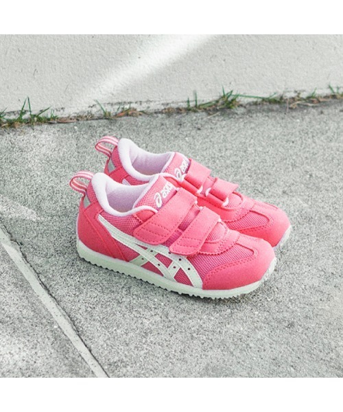 SUKUSUKU（スクスク）の「ASICS KIDS（アシックス キッズ） アイダホ MINI 4（スニーカー・キッズ・ピンク・16.5cm/17.5cm/18.5cm/19.5cm/16.0cm/17.0cm/18.0cm/19.0cm/20.0cm/21.0cm/20.5cm/22.0cm/21.5cm）」の14枚目の写真