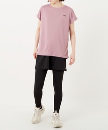 【FILA:フィラ】レディースTシャツ+スカート付+レギンス3点セット