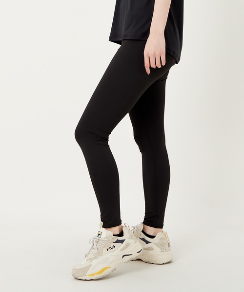 FILA(フィラ)の「【FILA:フィラ】レディースTシャツ+スカート付+レギンス3点セット(Tシャツ/カットソー・レディース・ホワイト/ブラック/ラベンダー・MEDIUM/LARGE/X-LARGE)」の6枚目の写真