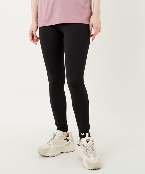 FILA(フィラ)の「【FILA:フィラ】レディースTシャツ+スカート付+レギンス3点セット(Tシャツ/カットソー・レディース・ホワイト/ブラック/ラベンダー・MEDIUM/LARGE/X-LARGE)」の8枚目の写真