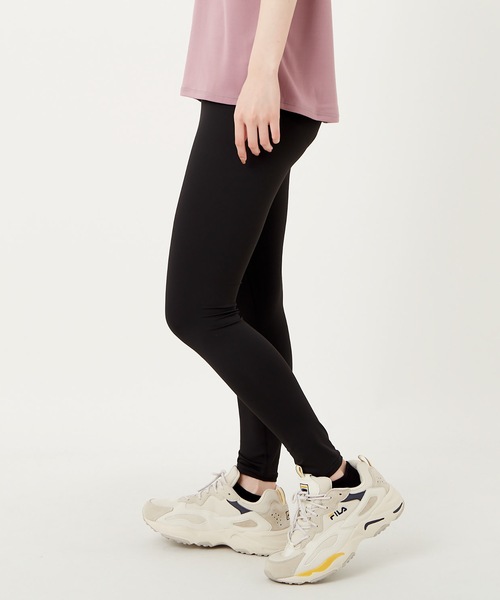 FILA(フィラ)の「【FILA:フィラ】レディースTシャツ+スカート付+レギンス3点セット(Tシャツ/カットソー・レディース・ホワイト/ブラック/ラベンダー・MEDIUM/LARGE/X-LARGE)」の18枚目の写真
