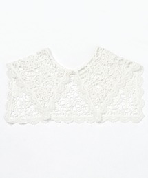 studio CLIP | ナチュラルかぎ編み付け襟(付け襟)