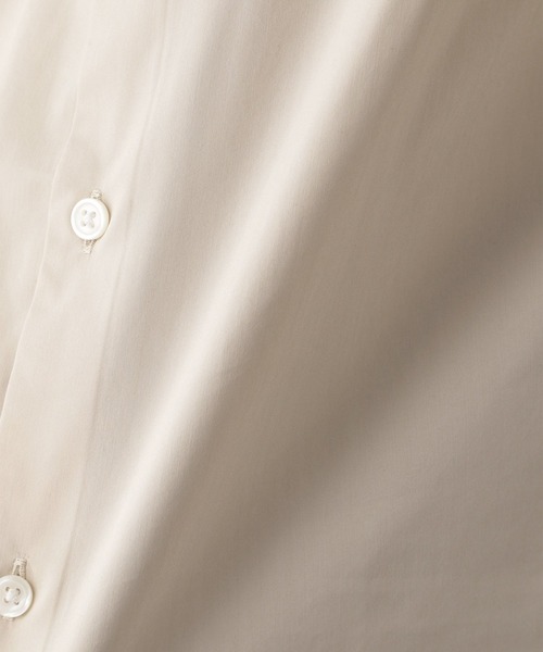 GLOBAL WORK（グローバルワーク）の「ストレッチブロードバンドシャツ/255733（シャツ/ブラウス・メンズ・その他/ホワイト/ライトベージュ/スカイブルー/ブルー/グレー・LARGE/X-LARGE/MEDIUM/SMALL）」の13枚目の写真