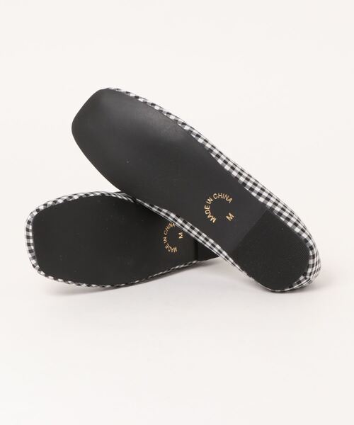 ems excite(エムズエキサイト)の「バレエシューズ(バレエシューズ・レディース・ブラック/グリーン/ゴールド/ブラック系その他/レッド/オフホワイト・M/L)」の7枚目の写真