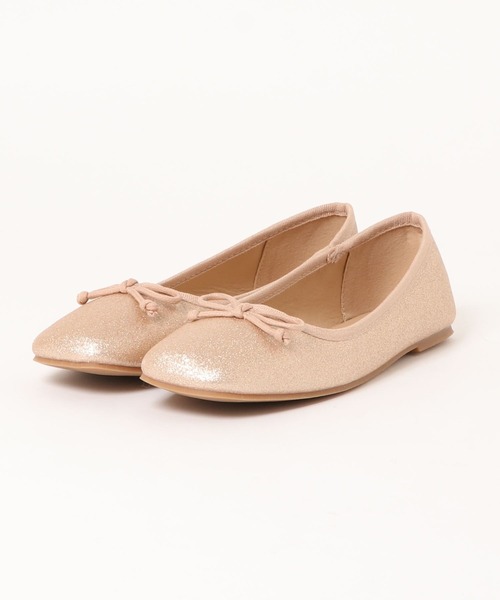 ems excite(エムズエキサイト)の「バレエシューズ(バレエシューズ・レディース・ブラック/グリーン/ゴールド/ブラック系その他/レッド/オフホワイト・M/L)」の6枚目の写真