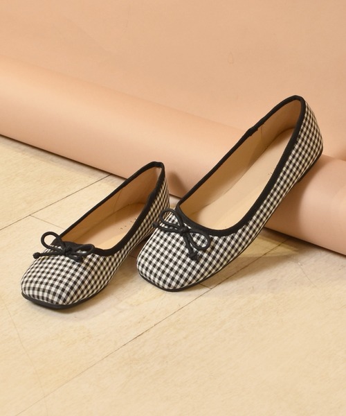 ems excite(エムズエキサイト)の「バレエシューズ(バレエシューズ・レディース・ブラック/グリーン/ゴールド/ブラック系その他/レッド/オフホワイト・M/L)」の18枚目の写真