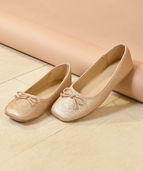 ems excite(エムズエキサイト)の「バレエシューズ(バレエシューズ・レディース・ブラック/グリーン/ゴールド/ブラック系その他/レッド/オフホワイト・M/L)」の19枚目の写真