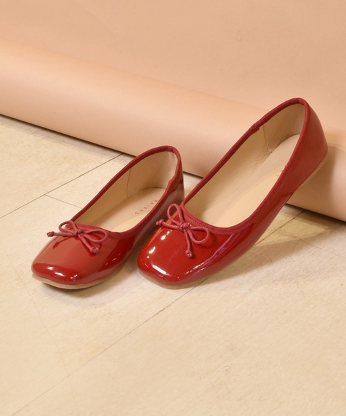 ems excite(エムズエキサイト)の「バレエシューズ(バレエシューズ・レディース・ブラック/グリーン/ゴールド/ブラック系その他/レッド/オフホワイト・M/L)」の20枚目の写真