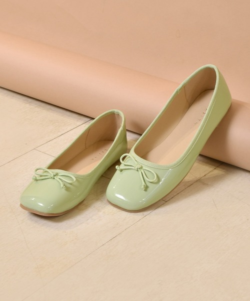 ems excite(エムズエキサイト)の「バレエシューズ(バレエシューズ・レディース・ブラック/グリーン/ゴールド/ブラック系その他/レッド/オフホワイト・M/L)」の21枚目の写真