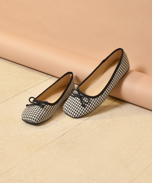 ems excite(エムズエキサイト)の「バレエシューズ(バレエシューズ・レディース・ブラック/グリーン/ゴールド/ブラック系その他/レッド/オフホワイト・M/L)」の22枚目の写真